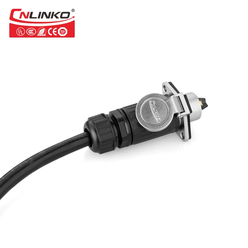 Водонепроницаемый соединитель для пластика серия YA M20 2 12 Pin 20A 12V IP67|Соединители| |
