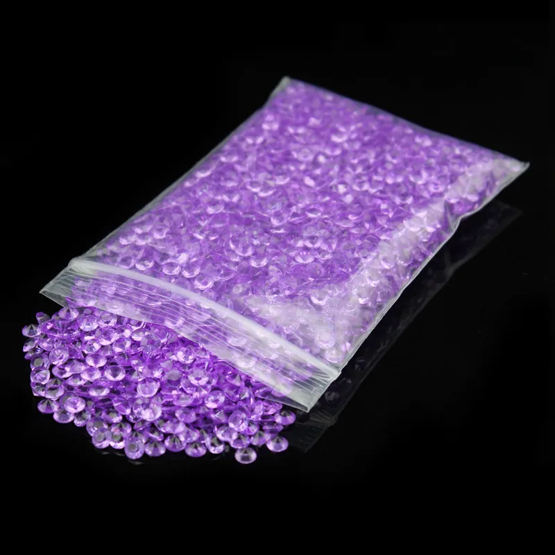 Lavender 1000 шт. 4,2 мм бриллиантами свадебные конфетти для украшения стола рассыпные Стразы 31 Цвета украшение для свадебного стола рассыпные украшения - Цвет: Lavender