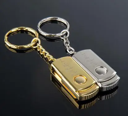 USB диск 4GB 8GB 16G 32G из нержавеющей стали Usb флэш-накопитель металлический Поворот usb