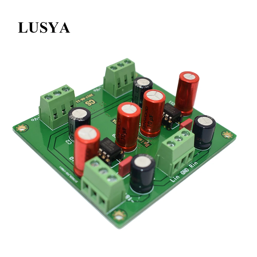 Lusya preamp несимметричная балансировочная плата RCA на XLR/BTL DRV134 с одним концом для