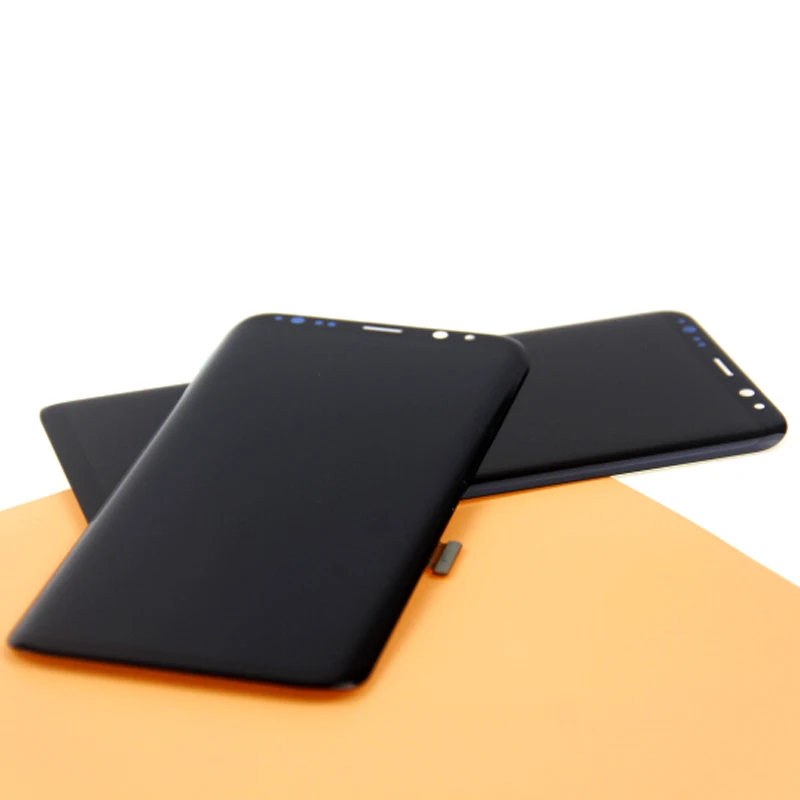 100% тест супер AMOLED S8 LCD с рамкой для SAMSUNG Galaxy G950 G950F дисплей Plus G955 G955F сенсорный экран
