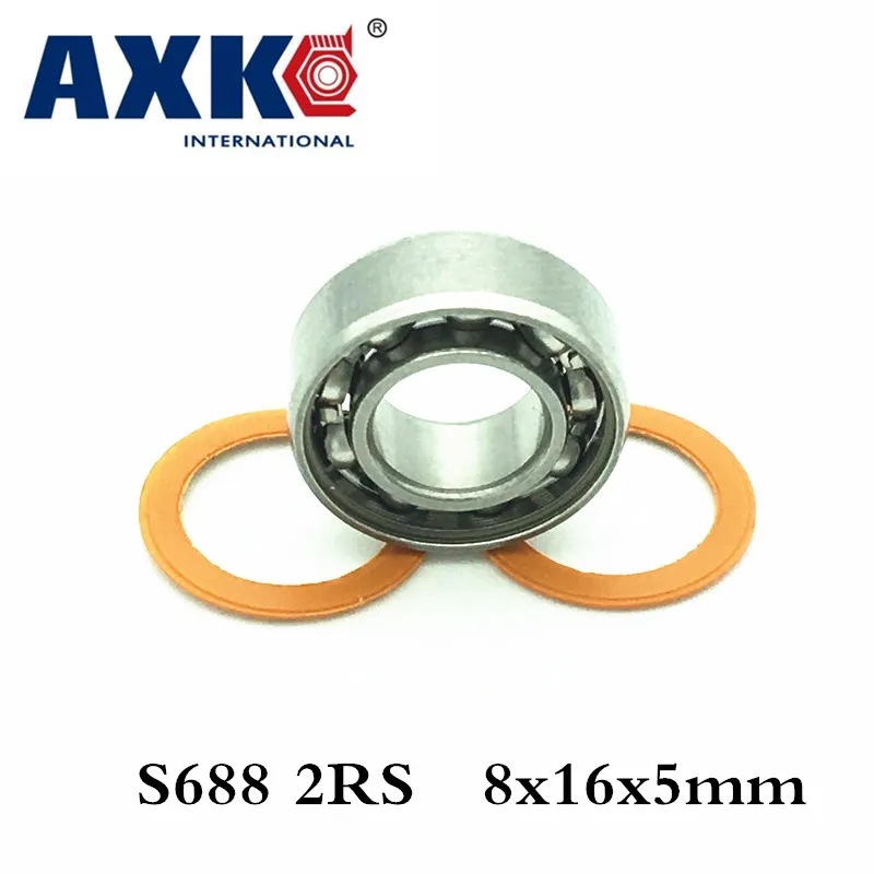 Axk 8x16x5 S688 2rs Cb Abec7 мм Гибридный Керамический шарикоподшипник из нержавеющей