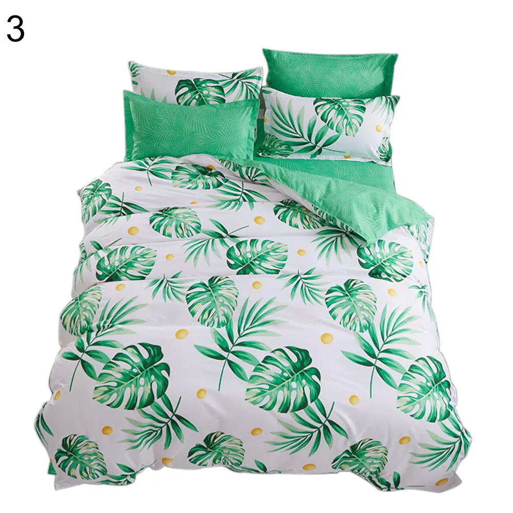 4 шт постельные простыни пододеяльник Цветок кактуса Постельное белье Простыня наволочка чехол Пододеяльники Постельное белье домашний Постельное белье - Цвет: 3