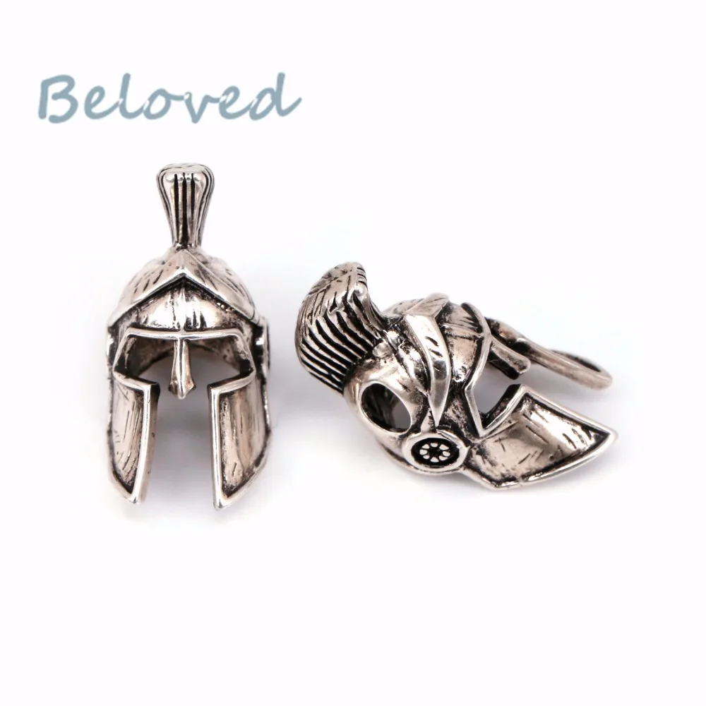 Винтажные Спартанские металлические бусины для шлема античные бронзовые