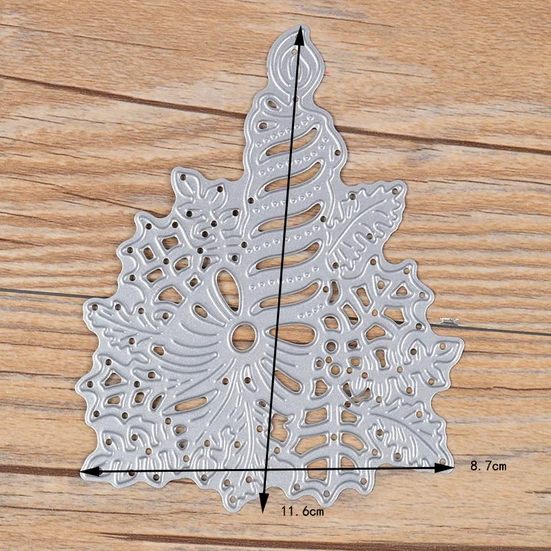 Скрапбукинг металлические резные штампы рождественские свечи DIY Фотоальбом