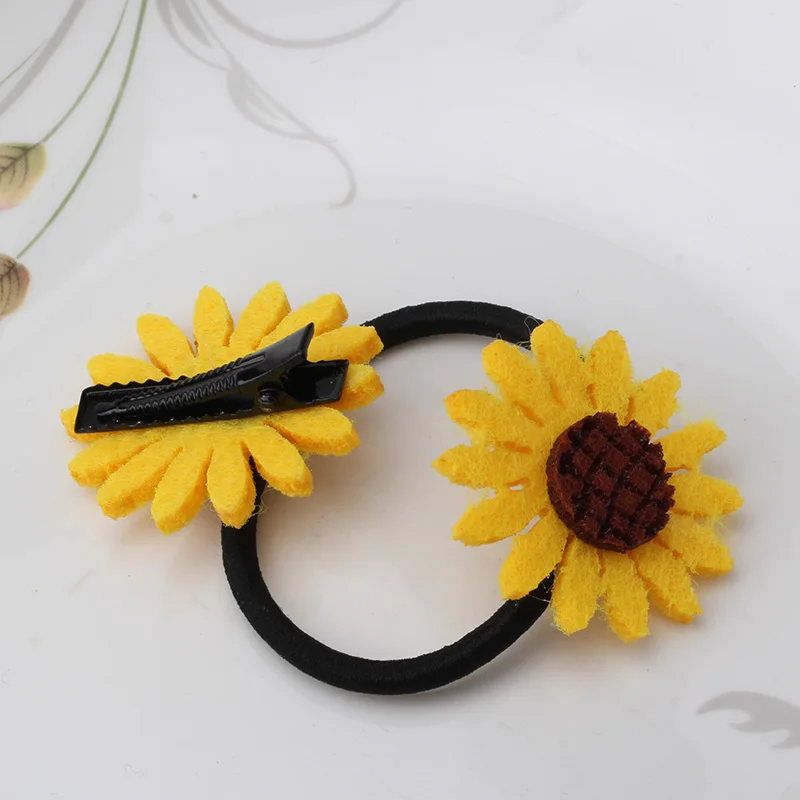 1 шт. Новые девушки милые аксессуары для волос Нетканые шпильки в форме