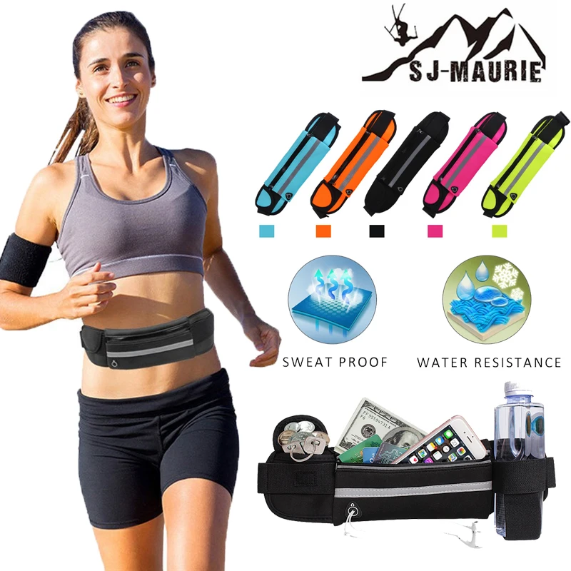 Уличная поясная сумка для бега водонепроницаемый пояс телефона спортивная heuptas