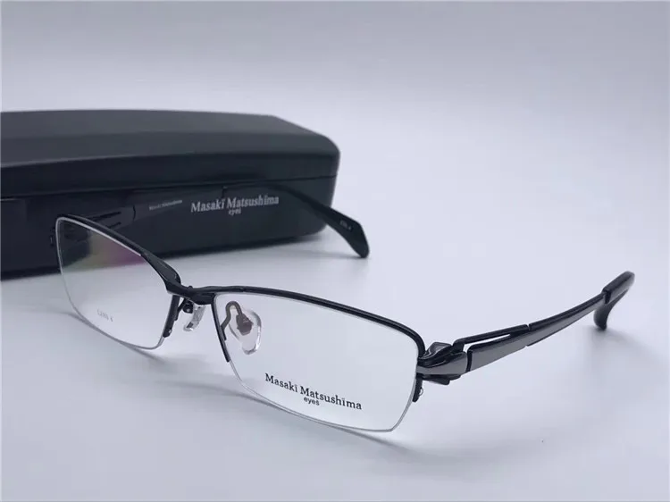 Чистый Титан очки Рамка для Для мужчин оптические кадр рецепт SpectaclesM1173 |