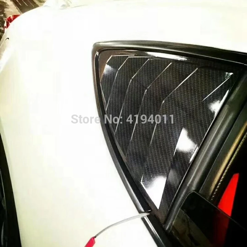 MONTFORD аксессуары для Toyota GT86 внешние углеродного волокна задний воздухозаборник, устанавливаемое на вентиляционное отверстие в салоне автомобиля крышка Стикеры декоративный Авто стиль, 2 предмета в комплекте