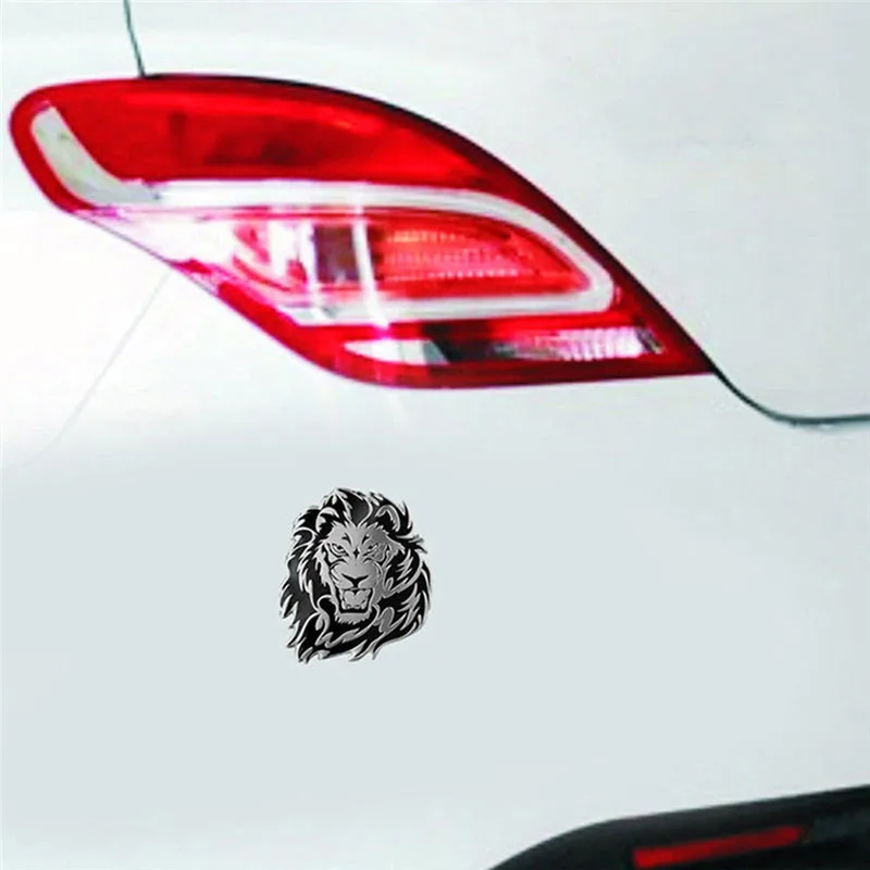 3D car Aluminum alloy sticker personality lion auto logo badge emblem tail decal | Автомобили и мотоциклы