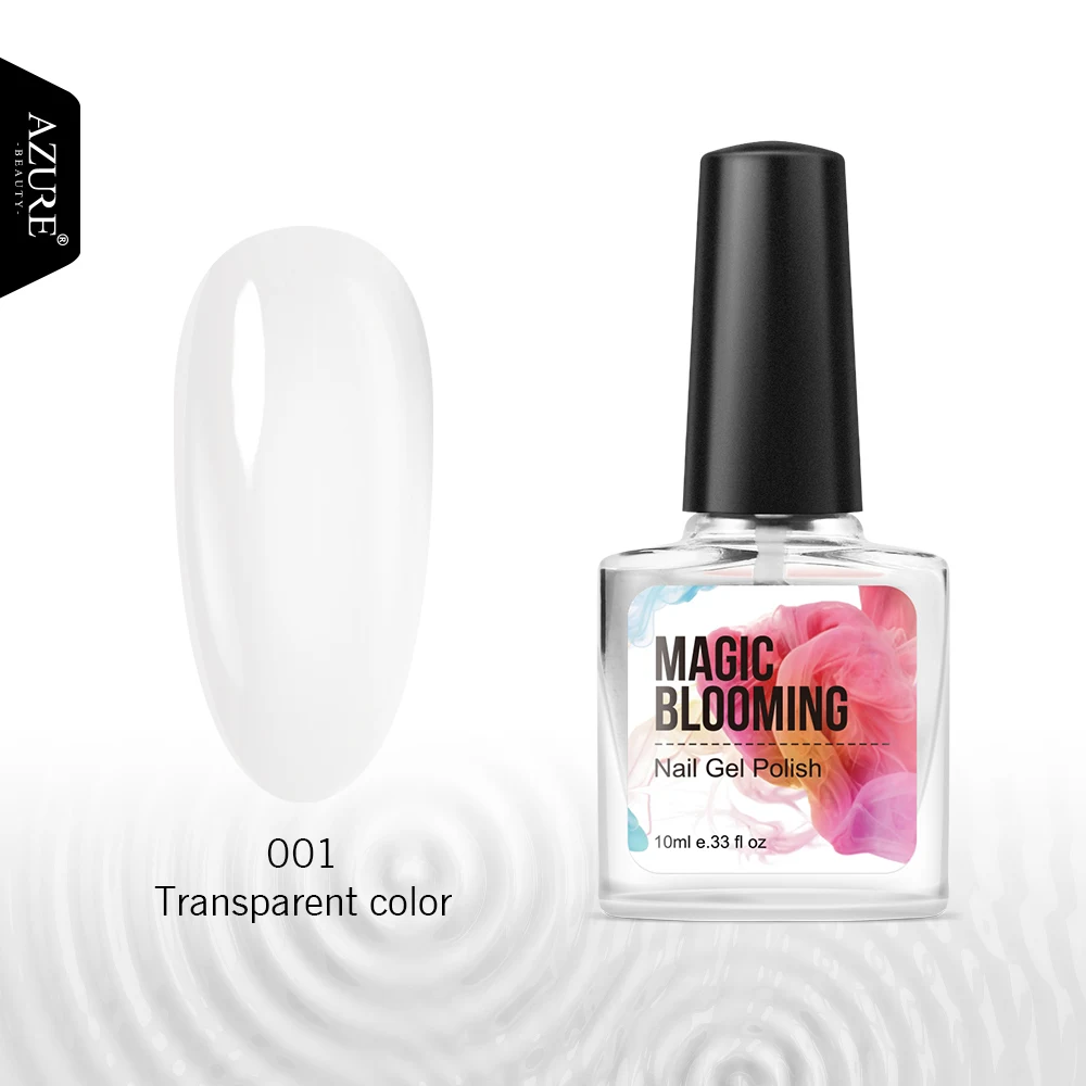 Azure beauty Blossom светодиодный Гель-лак для ногтей, для маникюра, для салона, цветущий УФ-лак для ногтей, долговечный, сделай сам, цветочный узор, гель с рисунком цветения - Цвет: 001