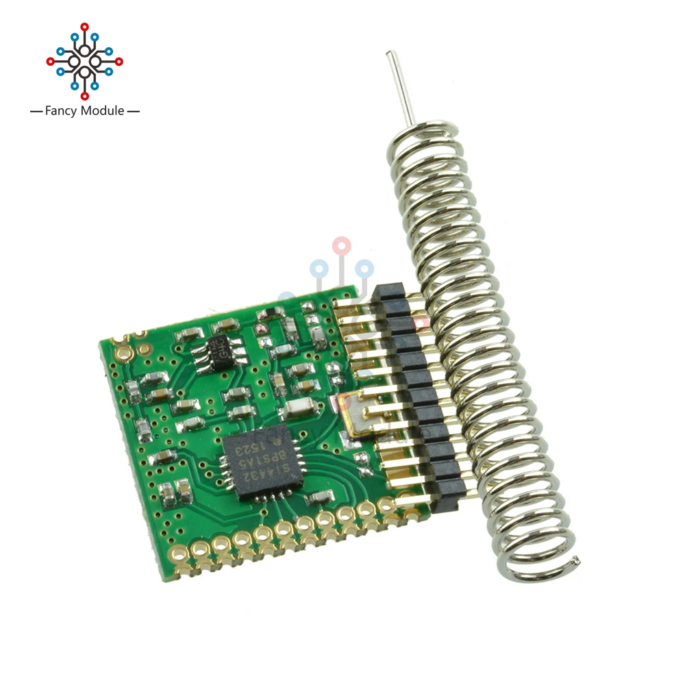 

470MHz SI4432 Wireless Module 1000m Frequency Range 470M 433mhz Wireless Communication Module