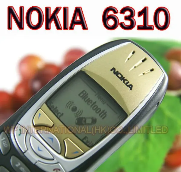 

NOKIA 6310 Refurbished Mobile Cell Phone GSM Dual-Band Black Original Unlocke