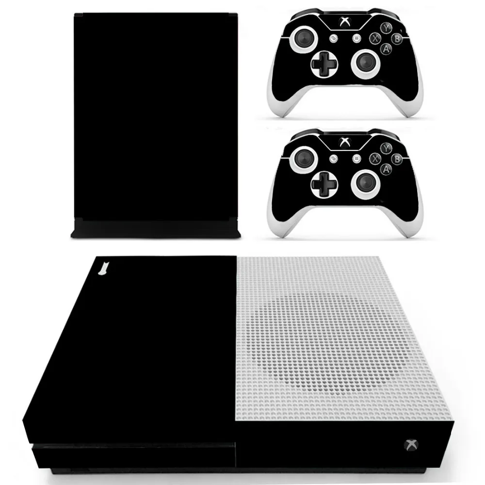 Простые Стикеры для Xbox One Slim консоли контроллеры виниловые наклейки кожи