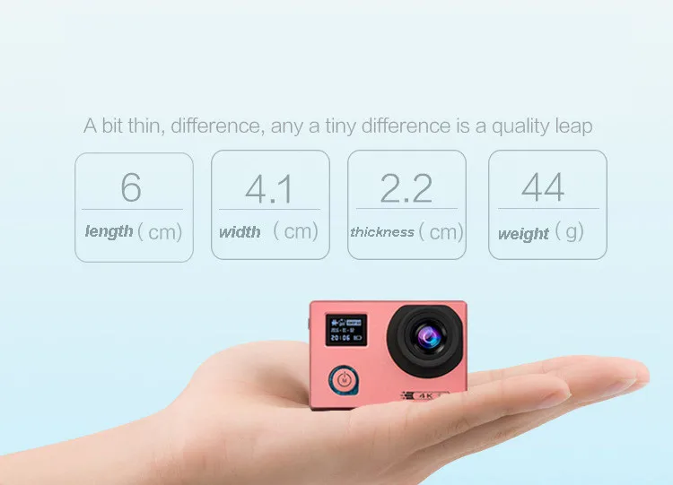 Действий камеры F88 Ultra HD 4 К 24FPS WiFi 1080 P/60fps IMX078 170D объектив Шлем Вождения Cam go
