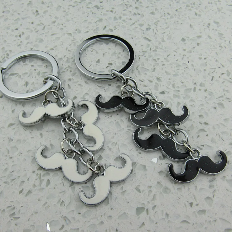 Брелок с усами усы брелок для ключей бородой высокое качество вешалка portachiavi chaveiro