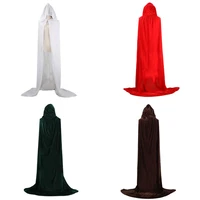 halloween death cape cos wizard witch prince princess golden velvet cape adults and childrens cape