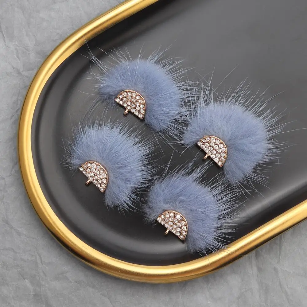 assoonas M394 jewelry accessories feather tassel rhinestone findings hand made diy earrings making 6pcs/lot | Украшения и