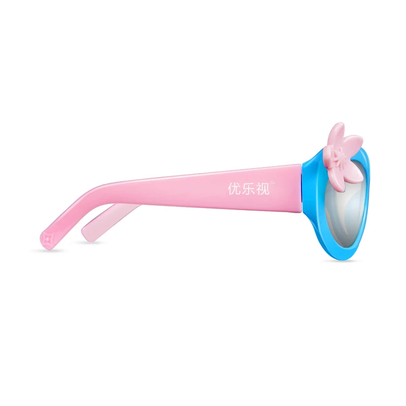 Le-Vision Kid Passive 3D Glasses New Flower RealD Circular Polarized for LG TV Cinema Film Movie | Электроника