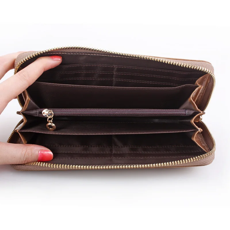 Элегантный длинный кошелек женские кошельки модный держатель для карт женский