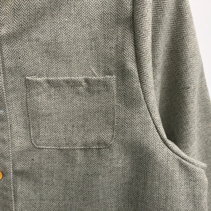 Блузки женские кривые Placket волшебный цвет маленький воротник блузка джинсовая хлопковая осенняя и зимняя с длинными рукавами лацканы