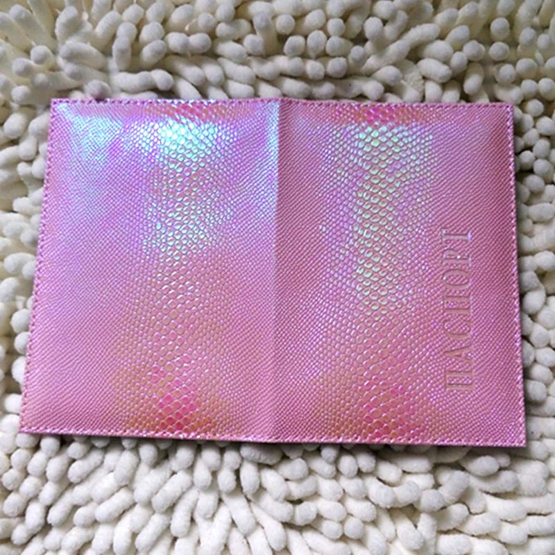 Роскошная Милая Обложка для паспорта со змеиным рисунком женщин и девушек