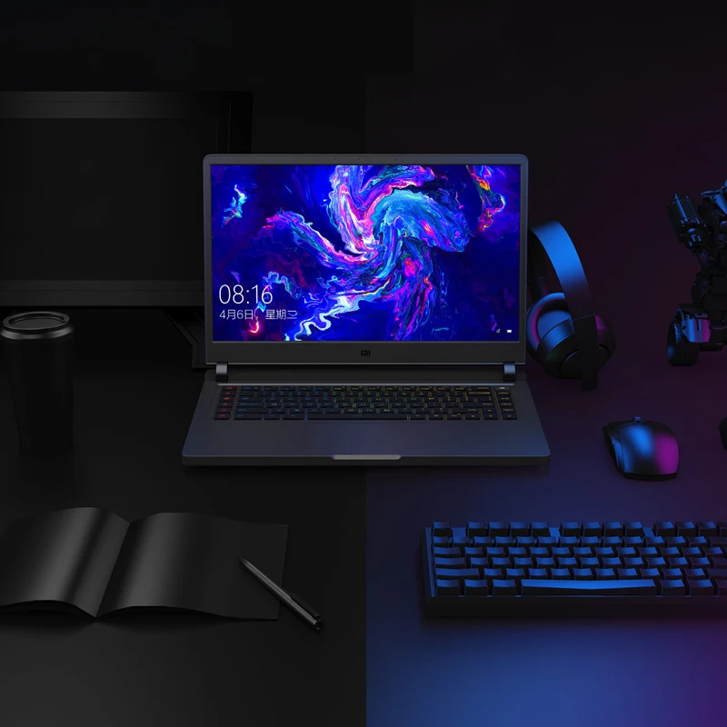 В наличии оригинальный игровой ноутбук Xiaomi 15 6 дюймовый Mi Notebook 8 й Улучшенный SSD 256G