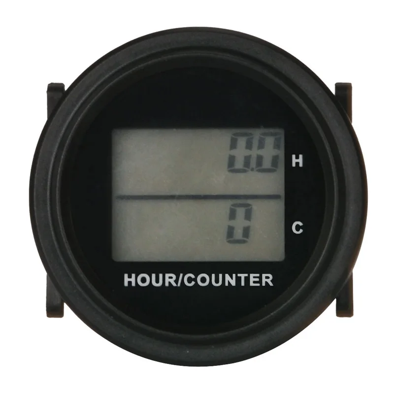 Большой ЖК-дисплей DC 8-48V счетчик подсветки и часов для дизельного генератора