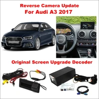 car rear front view camera for audi a3 8v 2017 2018 2019 2020 original screen upgrade interface hd reverse decoder
