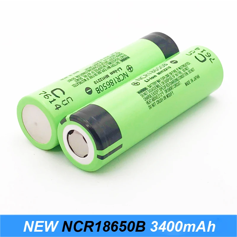 Новый 100% оригинал NCR18650B 34B 3 7 V 18650 3400mAh перезаряжаемая литиевая батарея для