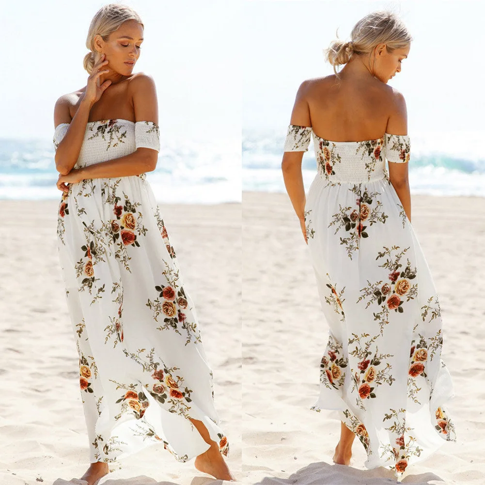 AiZhunEr 2017 Летнее Платье Sexy Шифон Пляж Длинное платье женщина|long women dress|women dressdress summer