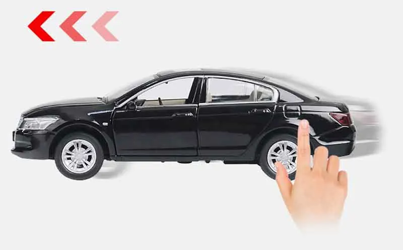 Игрушечные модели машин Honda Accord игрушечные со звуком литой под давлением| |