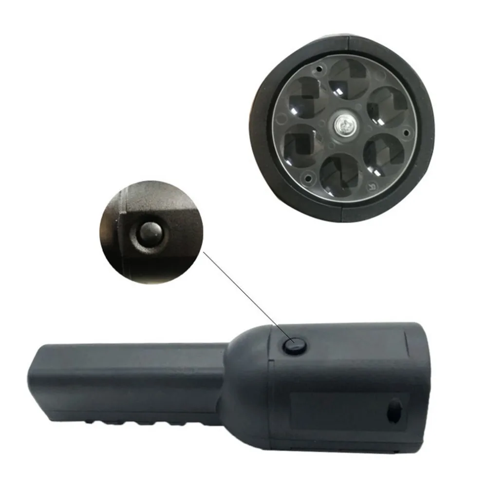 2 в 1 Портативный фонарик проекционной лампы Хэллоуин Кемпинг освещение +