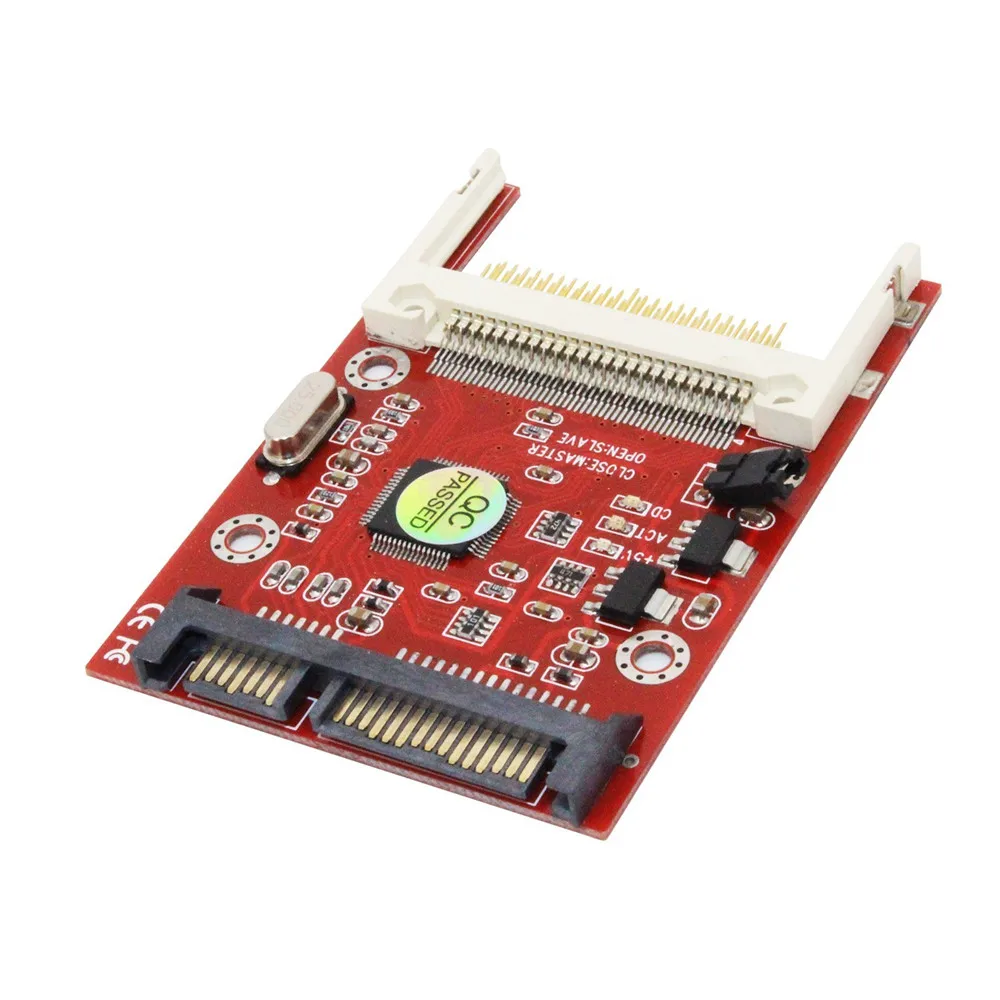 

CF Card to SATA Adapter Compact Flash Memory Disk to Serial SATA 2.5 Inch Hard Disk Drive HDD Converter