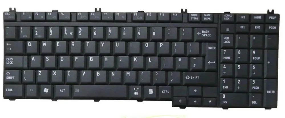 Клавиатура для Toshiba Satellite L350 L350D L355 X200 X205 P200 P200D P300 P300D P305