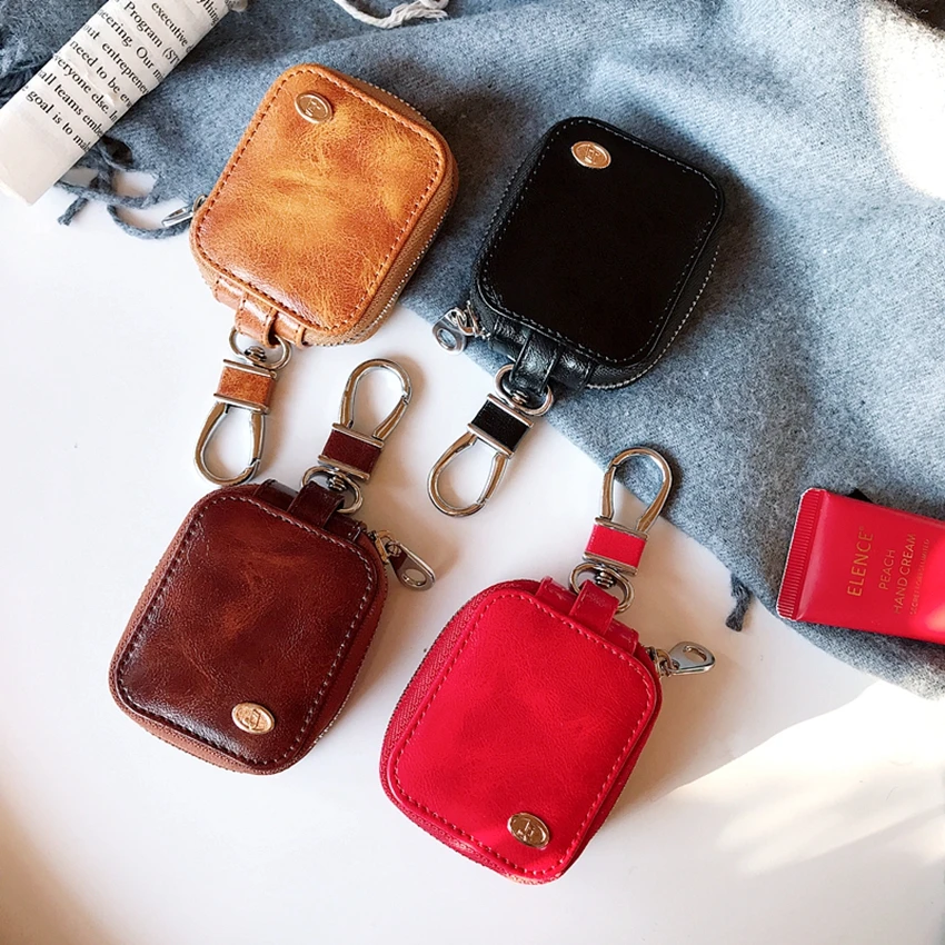 Для Apple AirPods Bluetooth чехол для наушников роскошный бизнес тканый Airpods защитный