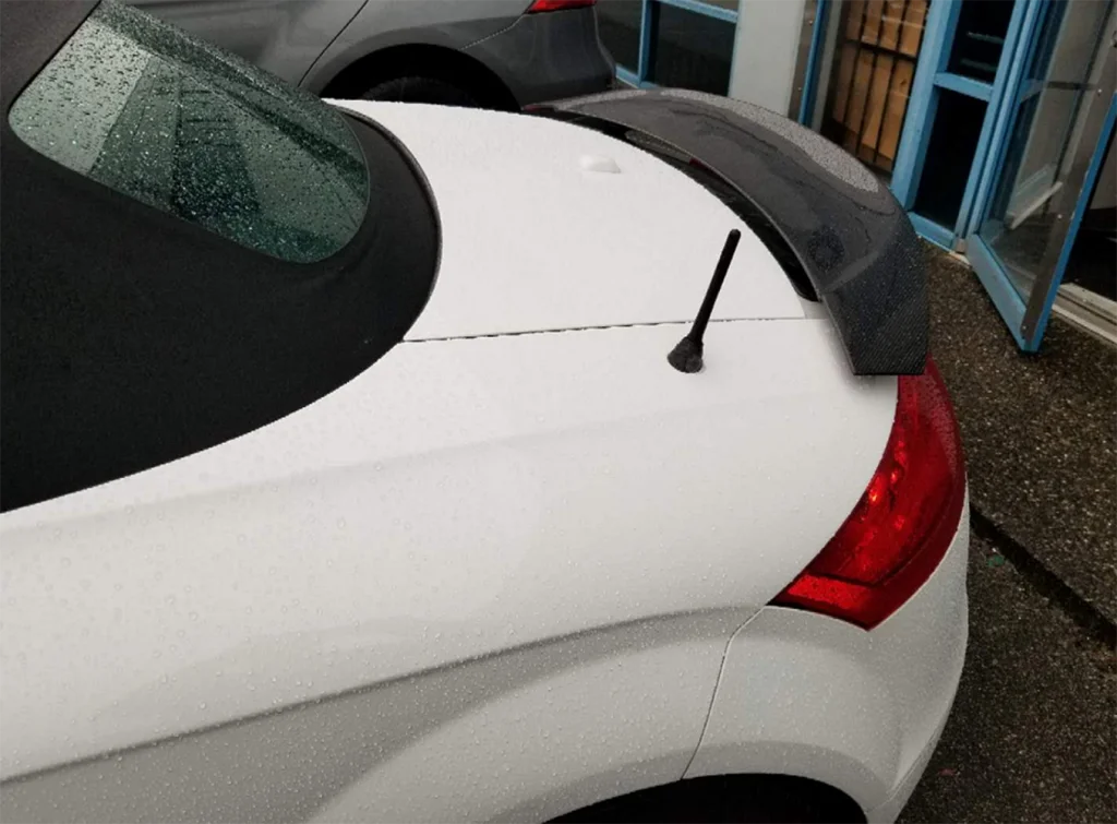 Углеродное волокно задний багажник спойлер крыло для AUDI TT 8J MK2 TTS купе 2-двери 2008-2014