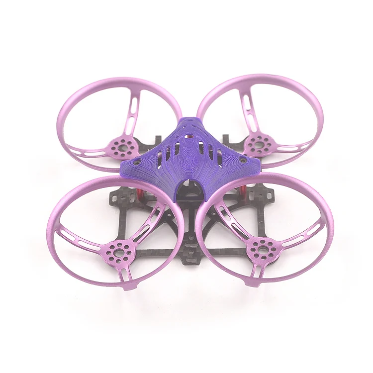 Purple JMT Toad 88 Крытый Бесщеточный Мини 90 мм рамки комплект ярких цветов рамки для RC FPV гоночный Дрон Квадрокоптер F21661 - Цвет: Purple