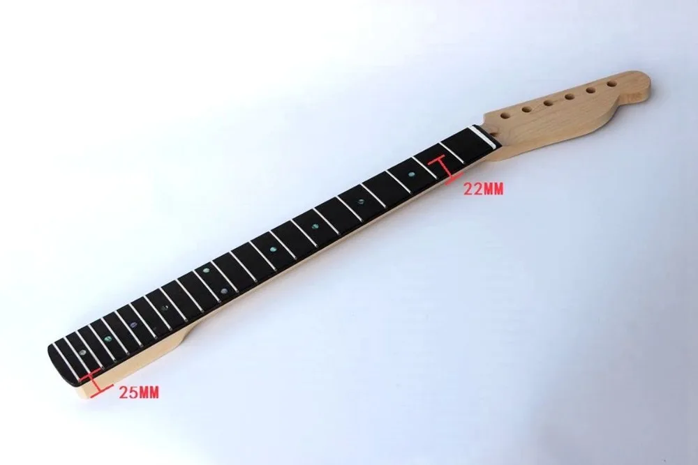 22 Лады клен Telecaster Замена шеи с палисандр гриф Новый|Гитары| |