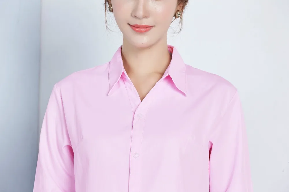 

Pregnant Women's Shirts Long sleeve formal Professional Work Clothes white spring autumn maternity clothes 4XL for pregnancy