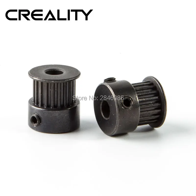 CREALITY 3D принтеры аксессуары Синхронизация колеса зубчатый шкив GT2 20 Поддержка для