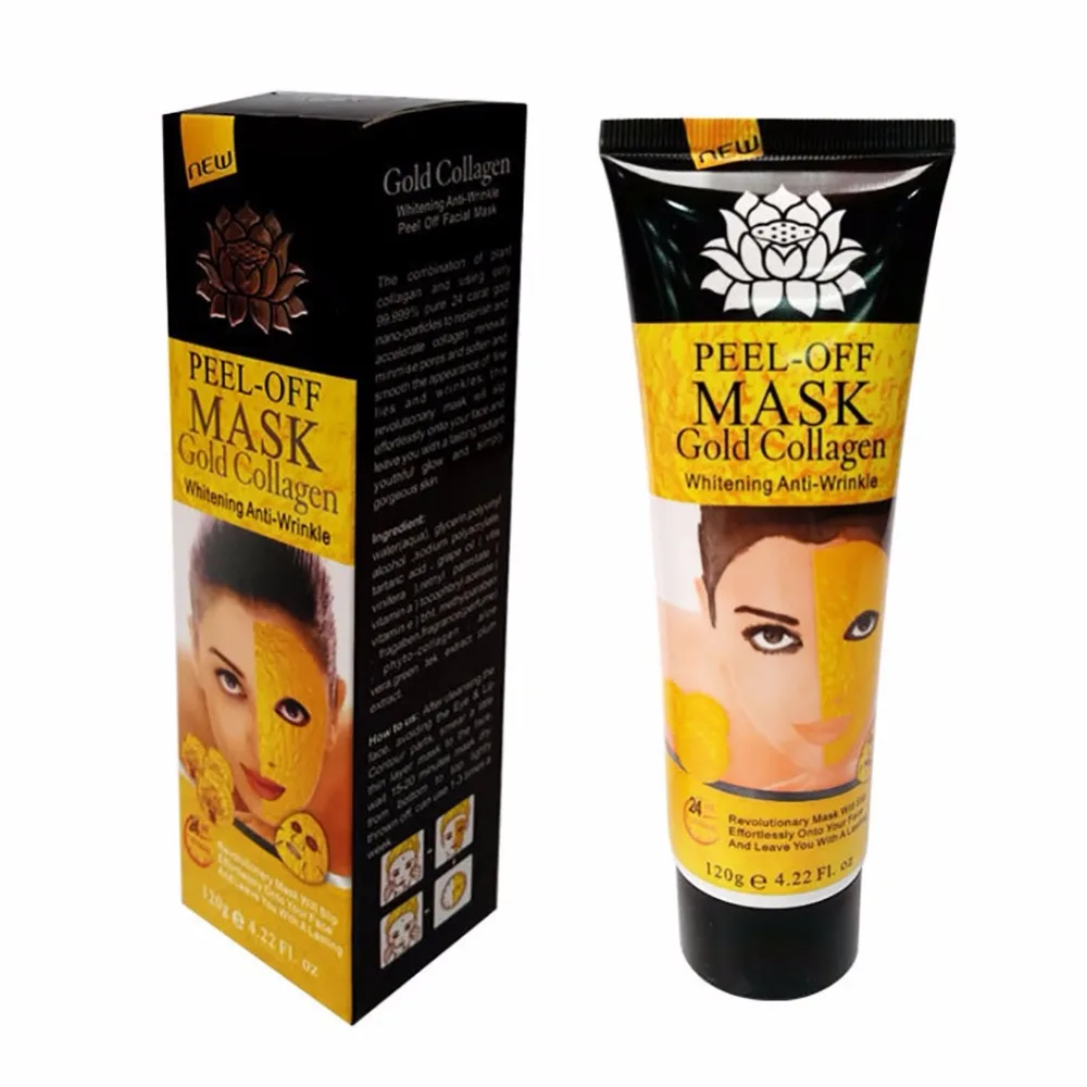 1pcs Women 24K Golden Facial Mask Anti-Wrinkle Moisturizing Whitening Face Lifting Firmingxgrj | Красота и здоровье