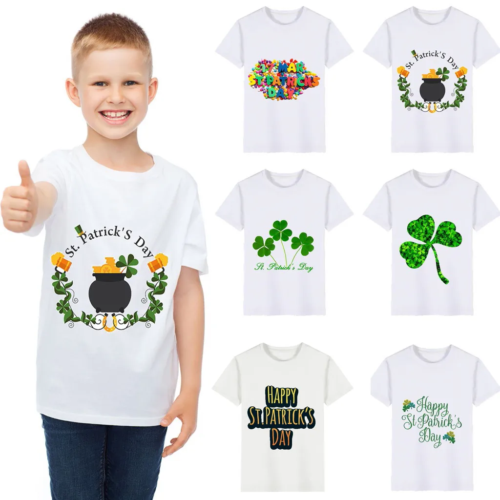 Детская футболка для девочек хлопковая Футболка повседневные топы с коротким