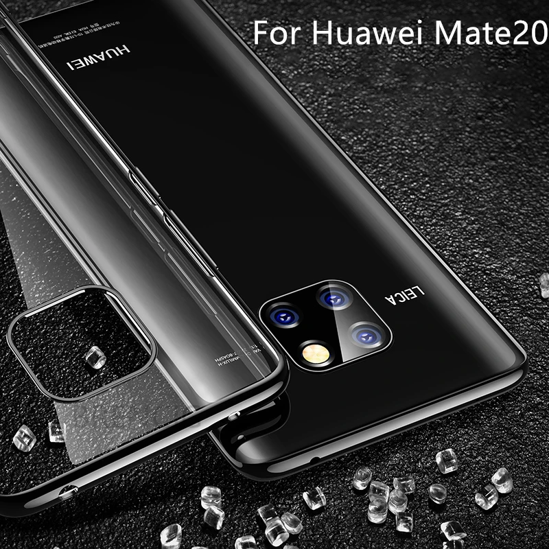 Для huawei mate 20 Pro Lite прозрачный термопластичный полиуретан силиконовый Прозрачная