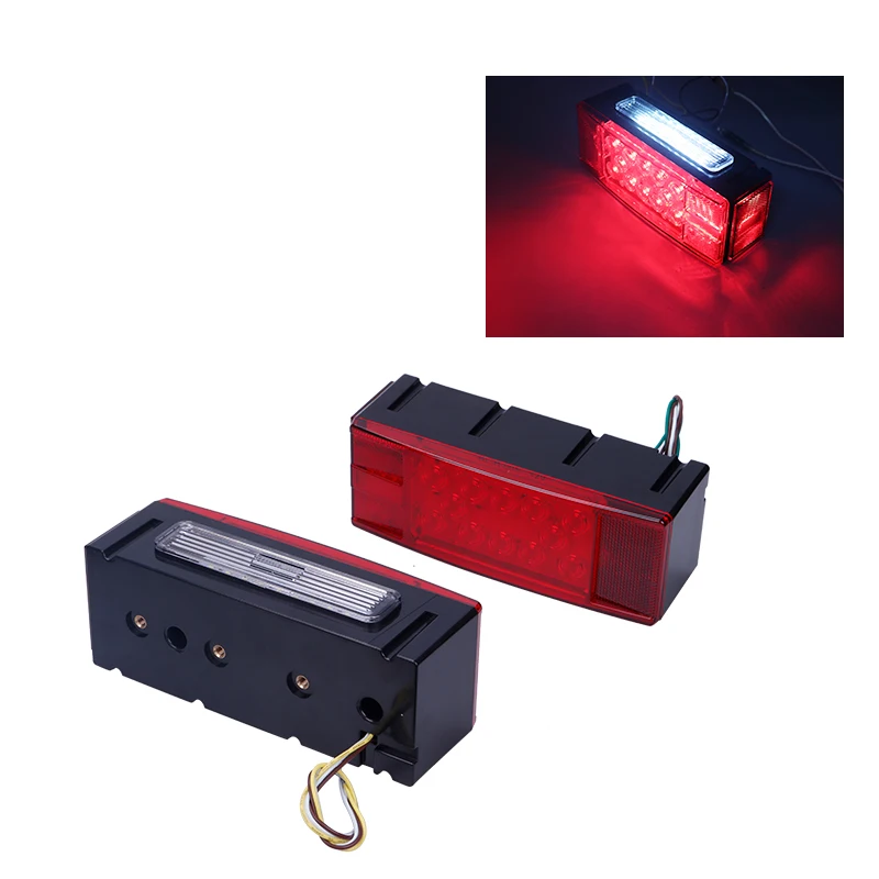 2 шт. светодиодный задний свет для грузовика предупреждающий сигнал поворота