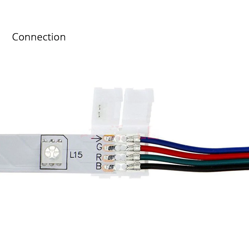 5 шт Бесплатная пайки привело разъем 2PIN 3PIN 4PIN 5PIN L/T/X Форма Угловой соединитель для