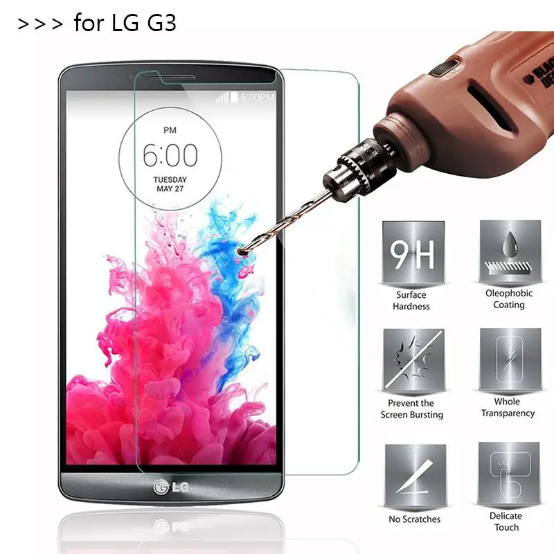 Защитная пленка OUZIFISH из закаленного стекла для LG LEON/C40 nexus 5 5X V10 V20 V30 Ray G5 G6|tempered glass
