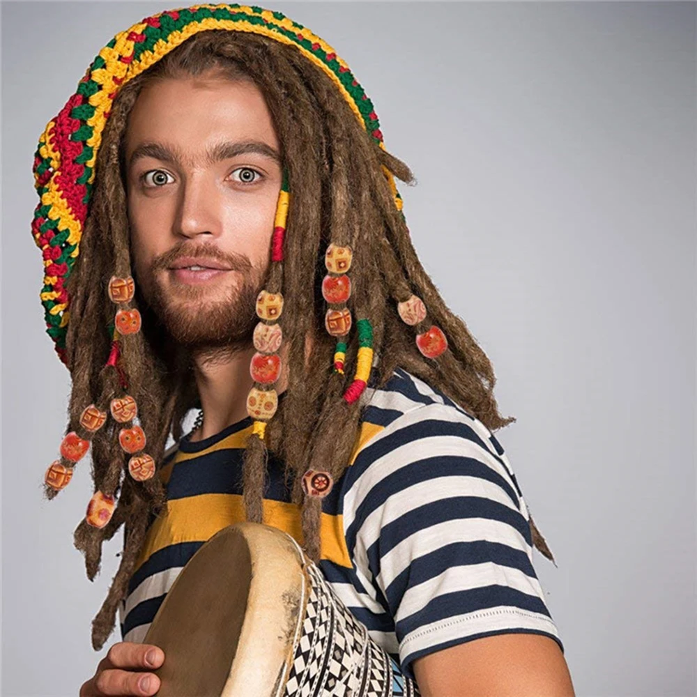 260 шт. деревянные бусины украшения для волос блокировка отверстия Dreadlock Джамбо
