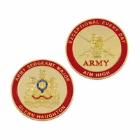 custom metal enamel military coin cheap custom 3d gold coins