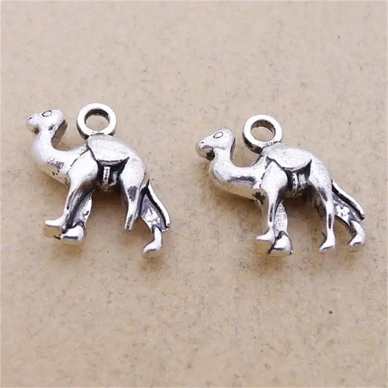 30 шт. посеребренные подвески для браслета 11 х18 мм 1 7 г|camel charm|floating charmscharm pendant |